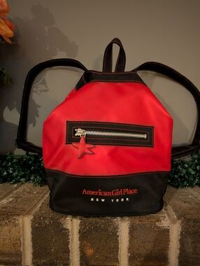 American Girl Place New York Mini Backpack - Red & Black